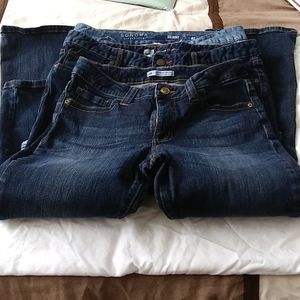 Jean bundle 3 pair various sizes and brands